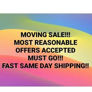 EVERYTHING LISTED IN MY CLOSET!